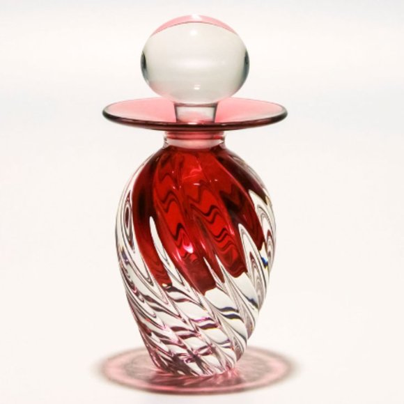 Vintage Michael Trimpol  Little River Hotglass Studio Twist Perfume - Picture 1 of 5